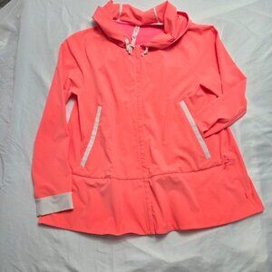 Lululemon Sun Showers Zip Jacket Coral Pink 8
